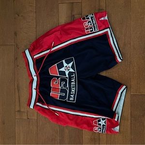 JUST DON USA Dream Team Men’s Shorts. NEVER WORN. Size medium.